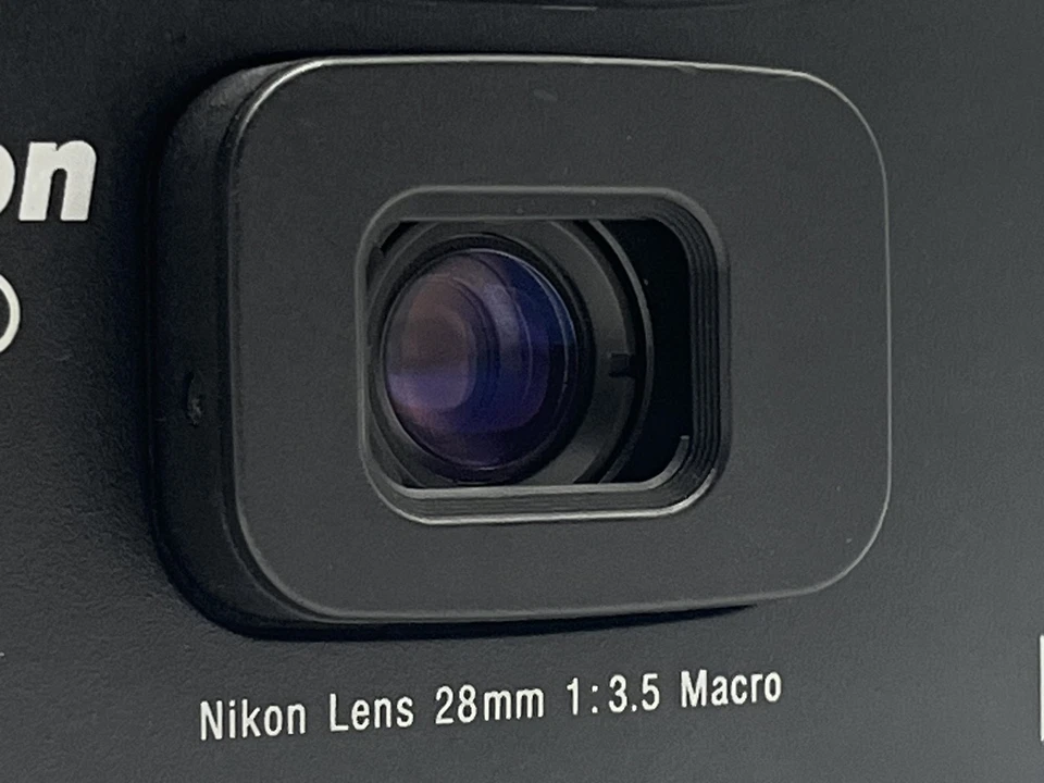 * MINT w/Case * Nikon AF600 Panorama Black Point & Shoot Film Camera From JAPAN - Image 3 of 4