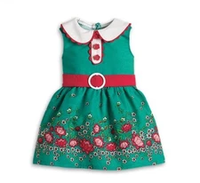 American Girl Floral Dress for 18'' doll Kit Kittredge Beforever Meet Outfit