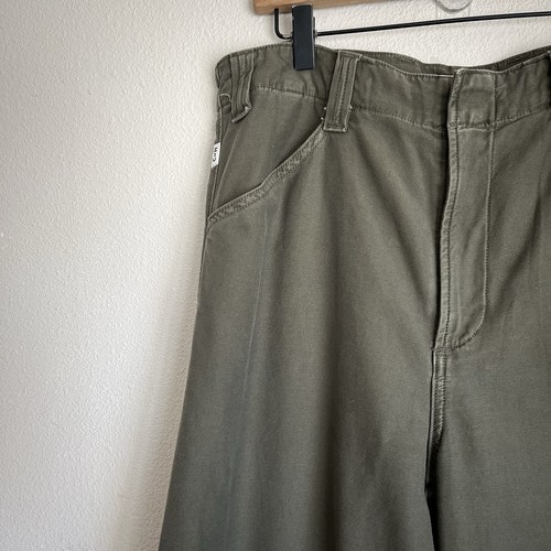 COH Citizens Of Humanity Paloma Jeans Gr. 28 Wide Leg Hose oliv - Bild 2 von 12