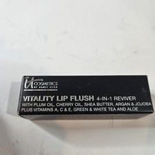 It Cosmetics Vitality Lip Flush Stain JE NE SAIS QUOI 4-in-1 Reviver 0.11 oz New