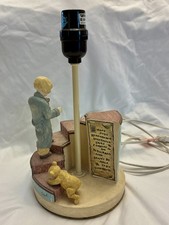 Classic Winnie the Pooh Christopher Robin Stairs Lamp Charpente Disney Vintage