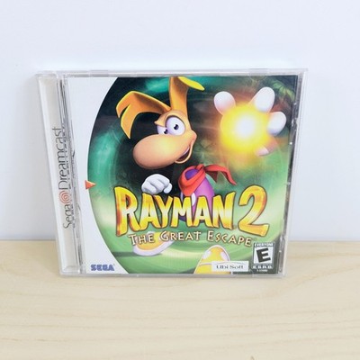 Rayman 2 The Great Escape Sega Dreamcast CIB Complete w/ Reg Card Orig Receipt