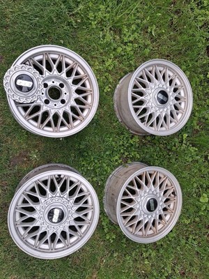 BMW E30 Kreuzspeiche  BBS Felgendeckel Alufelgen 2225540 6,5Jx14 ET30 4/100
