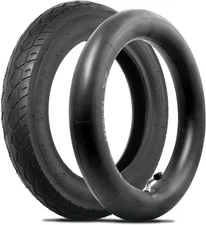 12 1/2 x 2 1/4 Inner Tube and Tire, Heavy Duty Thorn Resistant 2 Piece Set 