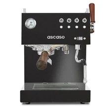 Ascaso Steel DUO PLUS PID Programmable Espresso Machine, Dual Thermoblock, Black