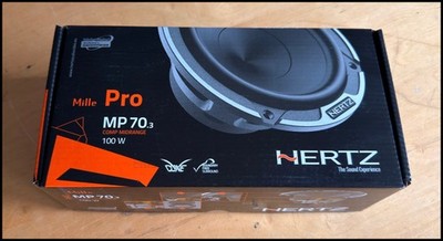 Hertz MP 70.3 PRO - Mitteltöner MT 70mm  Paarpreis 2 Stück Mille PRO
