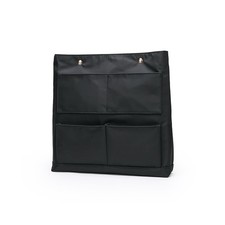 Large Black Nylon Lightweight Handbag Organizer Insert Multiple Pockets