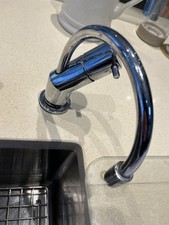 Quooker Pro3 VAQ Tank and Tap Hot Water Only Crome Stainless Steel