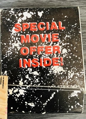 Twlight Zone 1983 Special Movie Offer Matchbook NO Matches