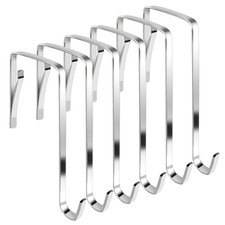 10Pcs Over The Door Hooks, Metal Door Hanger Z Hooks, Sturdy Over Door Hooks ...