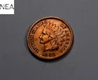 1882 Indian Head Penny Cent ~Almost Uncirculated AU ~ ZI372
