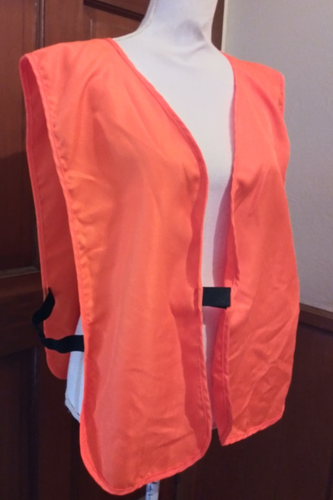 Mossy Oak Size XL-2LX Safety Vest Stick Close Front Sleeveless Bright bosy - Picture 2 of 6