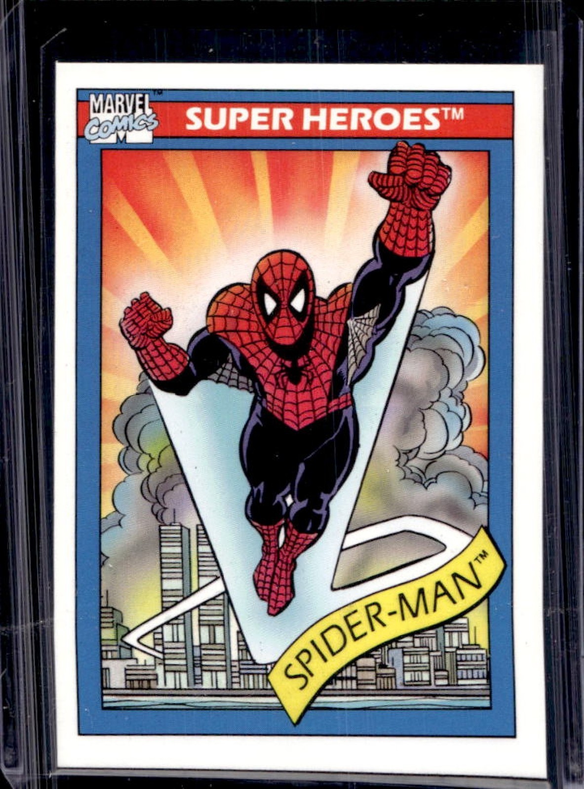 1990 Impel Marvel Universe Cosmic Spider-Man #30