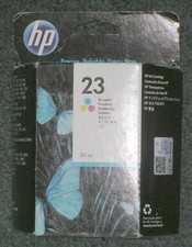 2014 Genuine OEM HP 23 Tri-color C1823D Ink Print Cartridge Sealed Retail Box