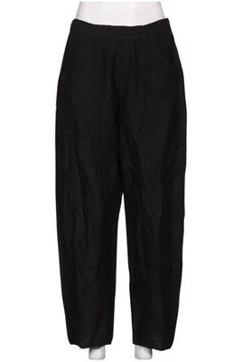 Backstage Stoffhose Damen Hose Pants Chino Gr. W30 Leinen Schwarz #uxfynyc - Bild 1 von 4