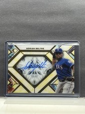 2025 Topps Diamond Icons  Adrian Beltre On Card Auto /10 Texas Rangers 02/10