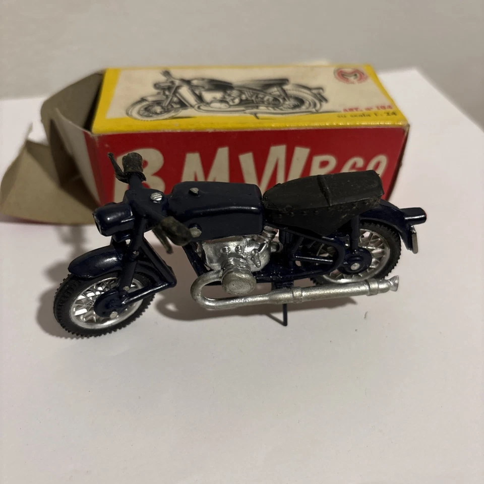 MIGNON MODEL -TORINO - MOTO Bmw R69  600 Cc. Scala 1/24 Con Scatola Originale - Immagine 2 di 4