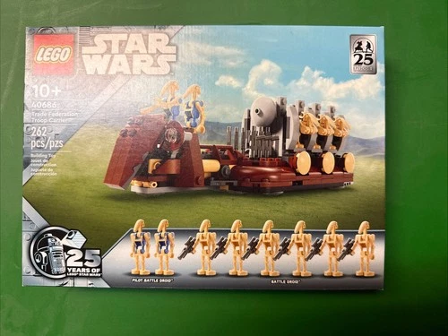 Lego 40686 Star Wars Trade Federation Troop Carrier Droid Transport NEW SEALED
