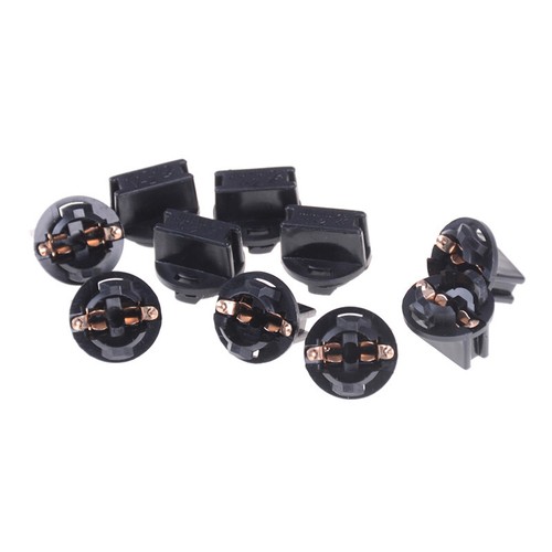 10PCS T10 W5W 168 192 194 Wedge Instrument Panel Dash Light Base Sock_ME - Picture 5 of 6