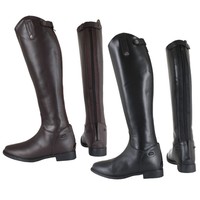 Horka Anna Adults Back Zipper Rubber Sole Horse Riding Long Competition Boots Horka Anna Adults Back Zipper Rubber Sole Horse Riding Long Competition Boots