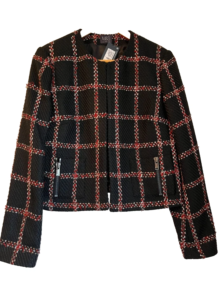 Ladies short jackets shop at marks and spencer