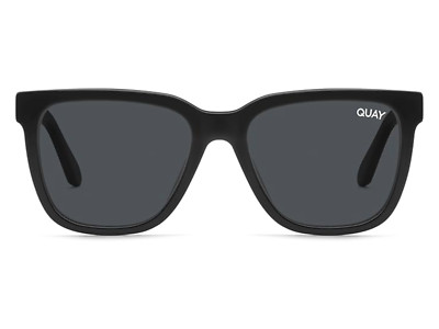 QUAY Women's Wired-Standard NO-NS-1675 Black / Smoke Polarized Sunglasses