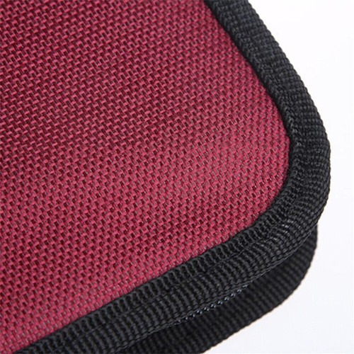 80 Carry Case Protector Storage Bag -Sleeve Disc DVD CD Disc Holder Wallets - Picture 9 of 16