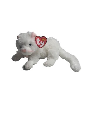 TY BEANIE BABY BABIES (2004) WHITE CAT - BIANCA - New/ Mint *L1 | eBay