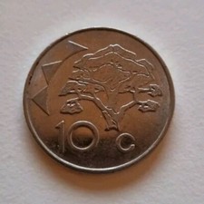 10 Cent M&uuml;nze Namibia 1993 "Sehr sch&ouml;n" (SS)