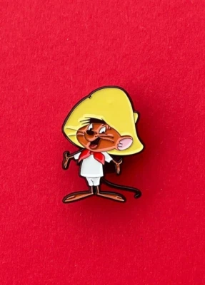MARKENLOS Pin/Anstecknadel/Emaille-Brosche für LOONEY TUNES*/SPEEDY GONZALES* Fans/Maus