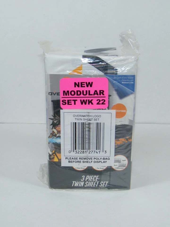 JUEGO DE 3 HOJAS DOBLES LOGO OVERWATCH 2017 BLIZZARD Foto 3 de 4