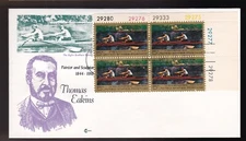THOMAS EAKINS #1335 US FIRST DAY COVER 1967, COVER CRAFT CACHET FDC