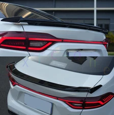 For Toyota Corolla Sedan 2020-2023 Glossy Black Rear Tail Trunk Spoiler Wing Lip