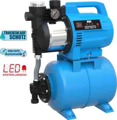 Güde Hauswasserwerk Wasserautomat HWW 1400.2 VF Filter 1400W 4800l/h AUTOMATIC
