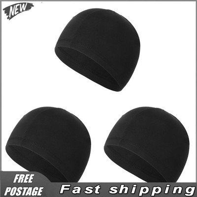 Quick Dry Helmet Cycling Cap Anti-UV Anti-Sweat Sports Hat for Bike (Black)