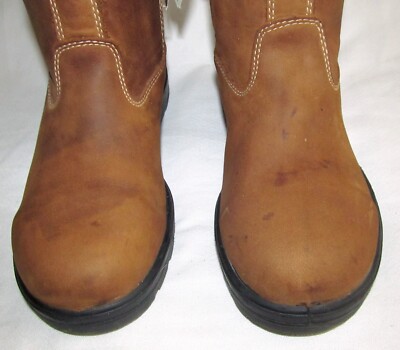 New Blundstone Brown Rancher Pull on Leather Boots Mens Size  display picture 2
