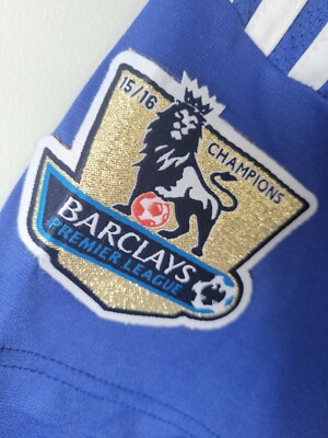 15-16 Adidas Chelsea FC Jersey Sz XL Blue Home Kit Button