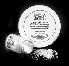 MEHRON COLORSET COLOR SET POWDER TRANSLUCENT FINISH SETTING FIXING MAKEUP POWDER