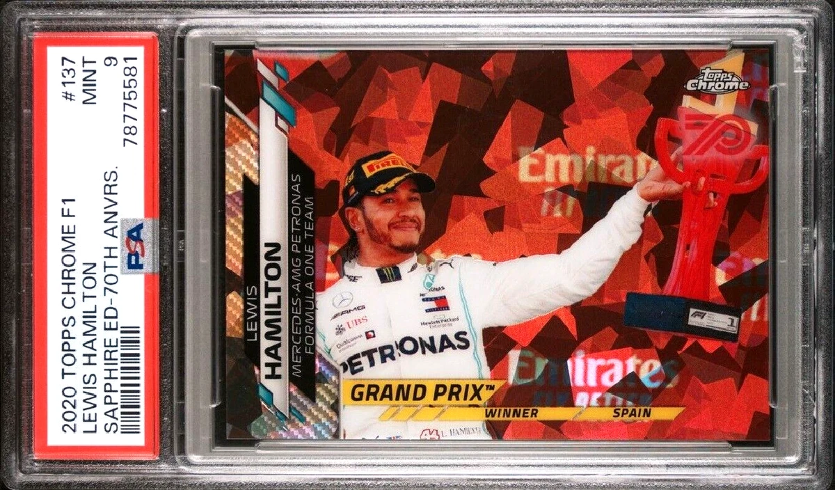 2020 Topps Chrome Sapphire Edition Formula 1 - Lewis Hamilton #137