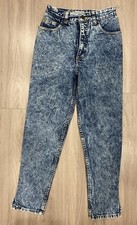 VINTAGE 80's Made In USA GUESS Georges Marciano Jeans 1015 Acid Washed sz 27