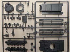 US Army M4 Sherman Plastic Tank Achtung Panzer! Bolt Action 1:56 WWII Warlord