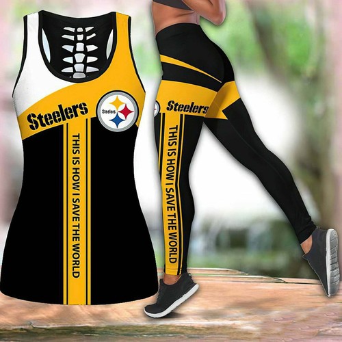 Pittsburgh Steelers Tank Top Legging 