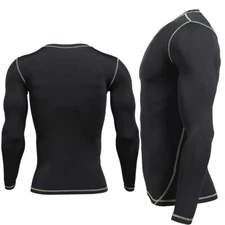 Mens Winter Warm Thermal Base Layer Long Johns Shirts Underwear Leggings Tops