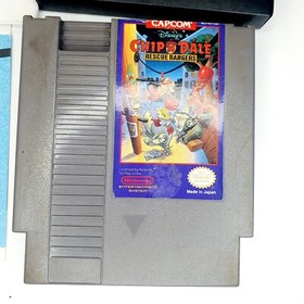 Chip 'n Dale: Rescue Rangers - Nintendo NES - CAJA ORIGINAL COMPLETA DESGASTADA
