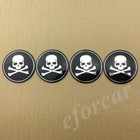 <!--F#f_0-->4pcs/set Metal Skull Bone Car Wheel Center Hub Cap Badge Emblem Decal Stickers<!--F/-->
