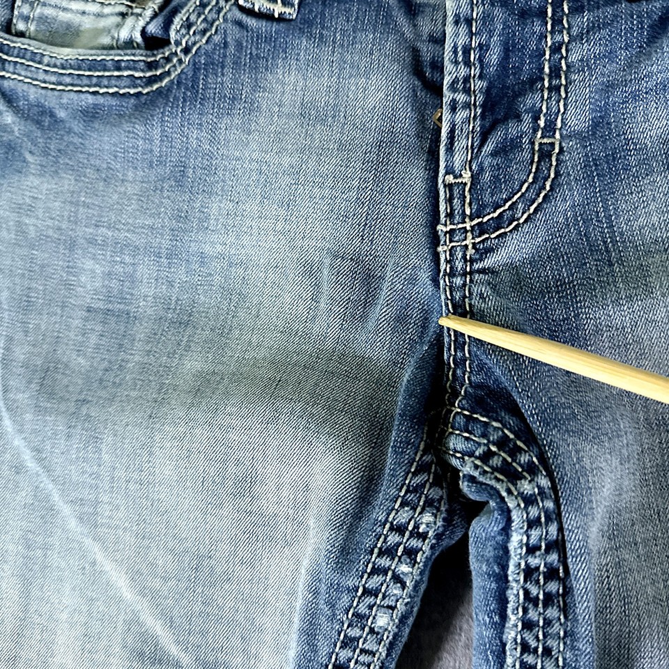 Buckle BKE Sabrina Womens Jeans Blue Size 29 (31x29) Low Rise Bootcut