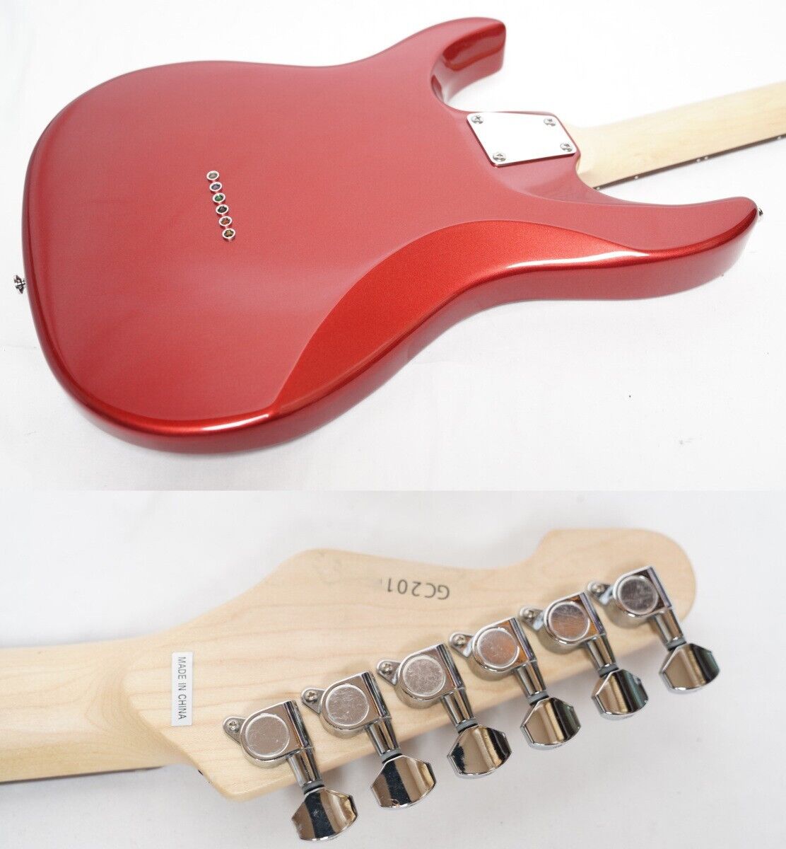 Grass Roots by ESP G-SN-45DX Snapper Metallic Red Electric Grass Roots by ESP G-SN-45DX Snapper Metallic Red Electric