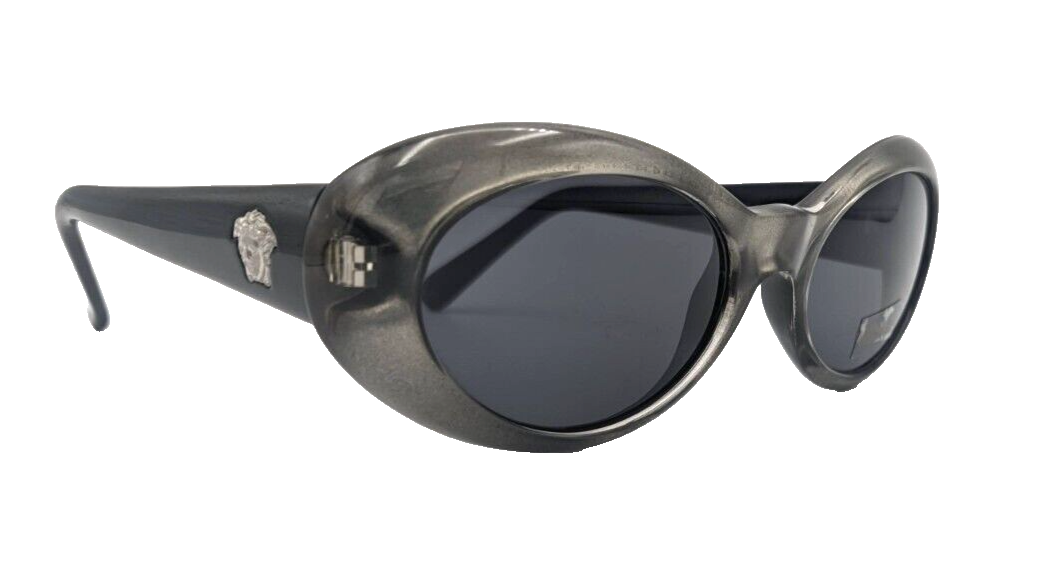 Gianni Versace 475/M Vintage NOS New Old Stock Black Glitter