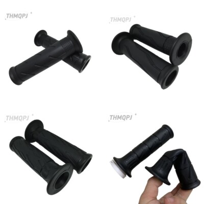 7/8'' Rubber Handle Throttle Tube Grips For YAMAHA HONDA Kawasaki Suzuki