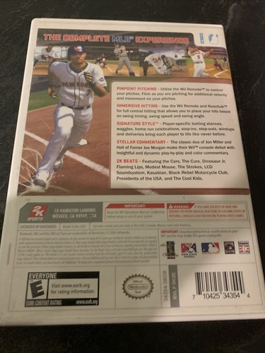 Major League Baseball 2K8 (Nintendo Wii, 2008) - Foto 2 di 3